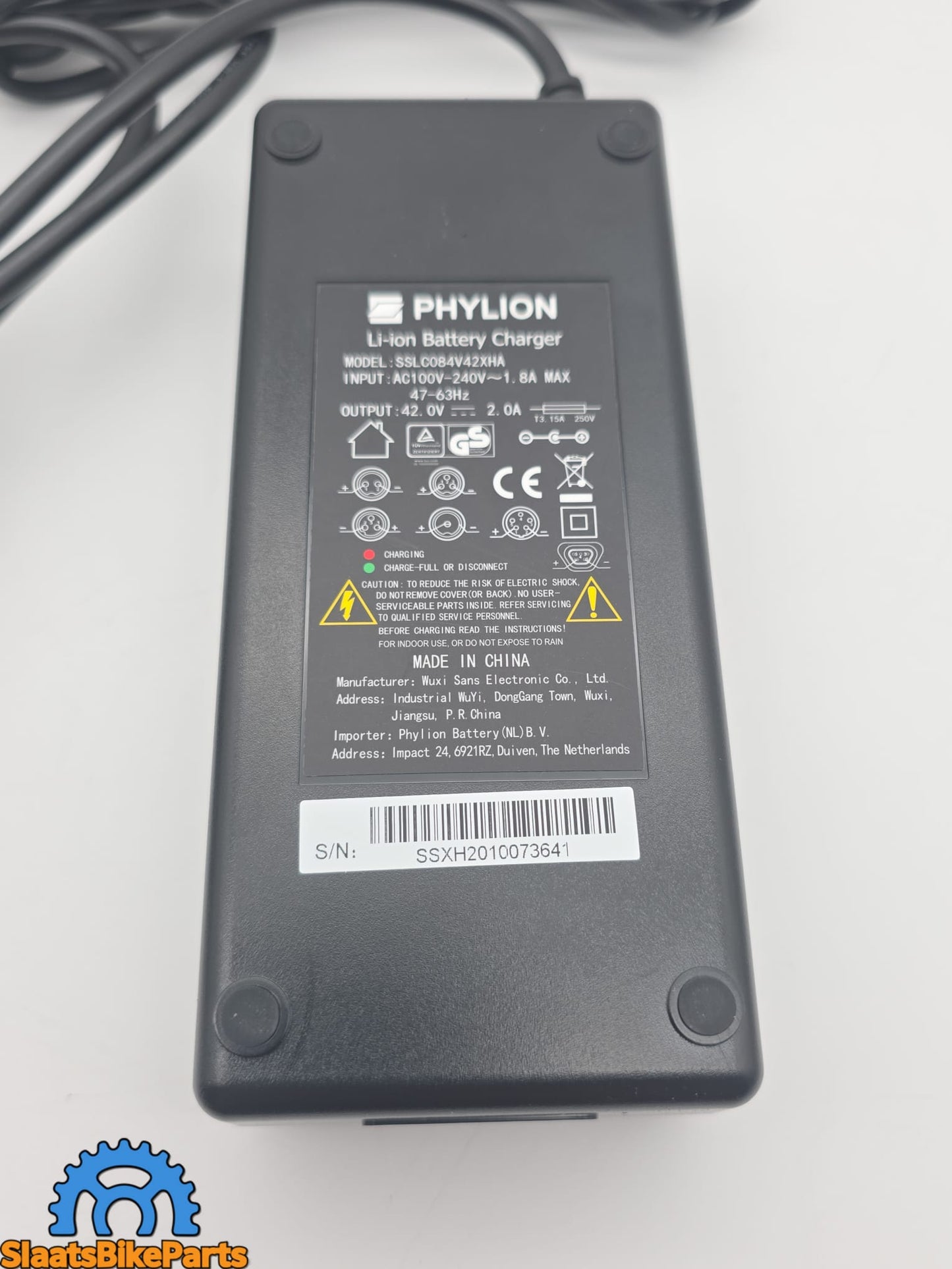 Phylion Acculader 42V 2A | Sparta | Batavus| Koga