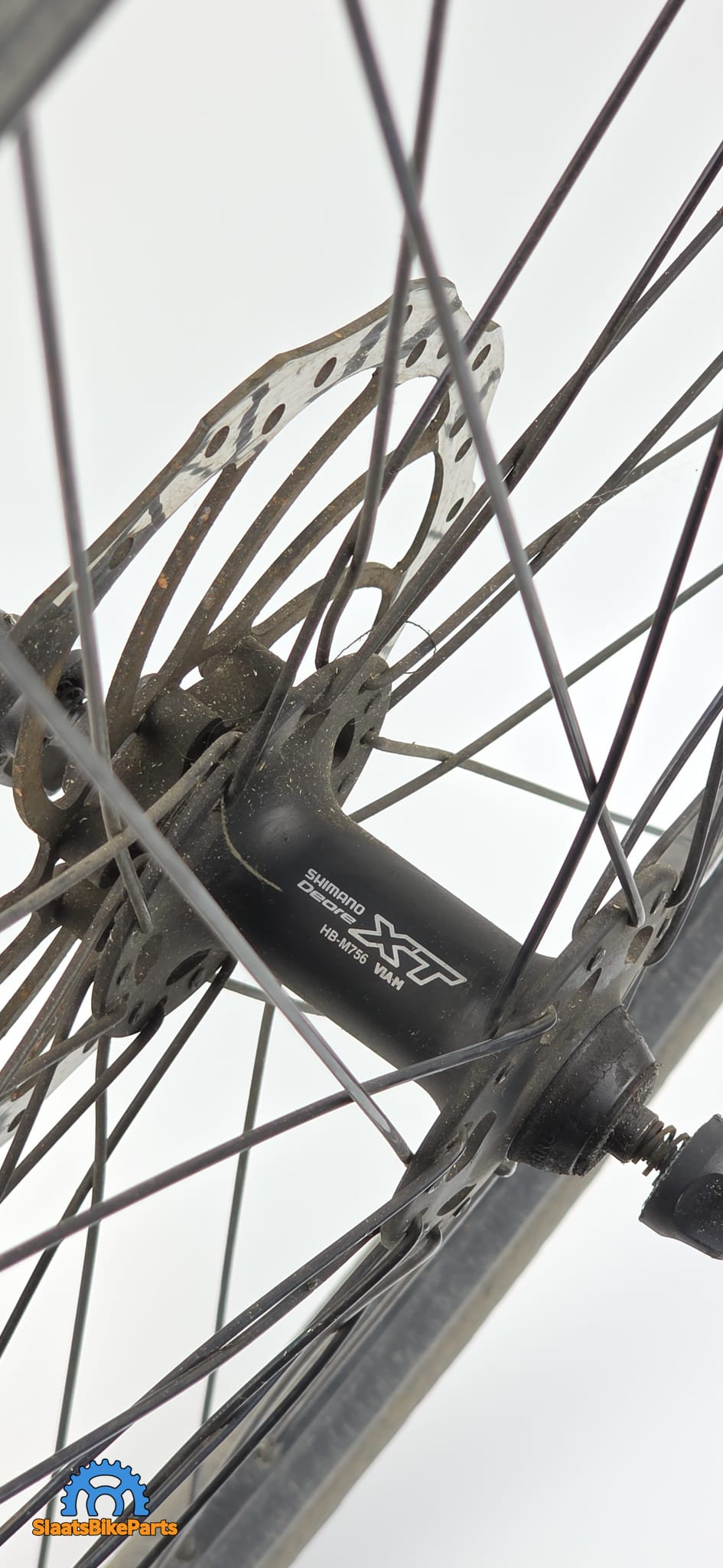 Shimano Deore | XT HB-M756 Voorwiel 28 Inch | Schijfrem