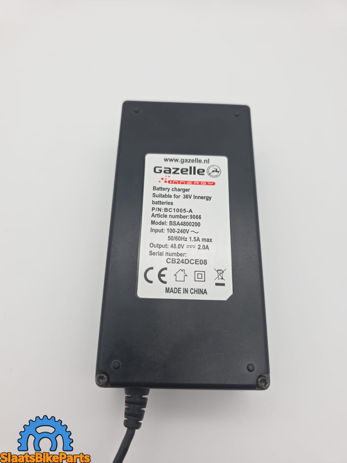 Acculader | Gazelle Innergy | 36V | BSA4800200