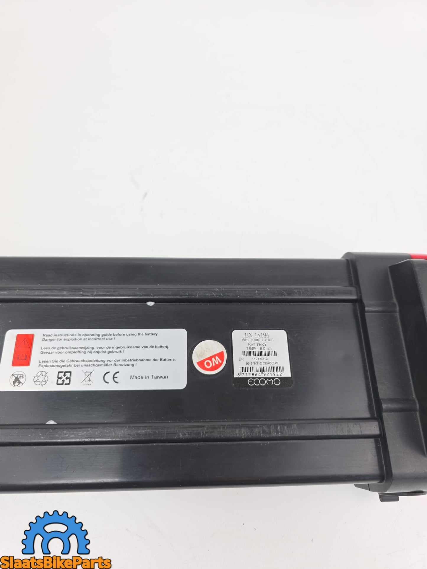 Accu | Cortina Ecomo | Panasonic Li-Ion | Defect