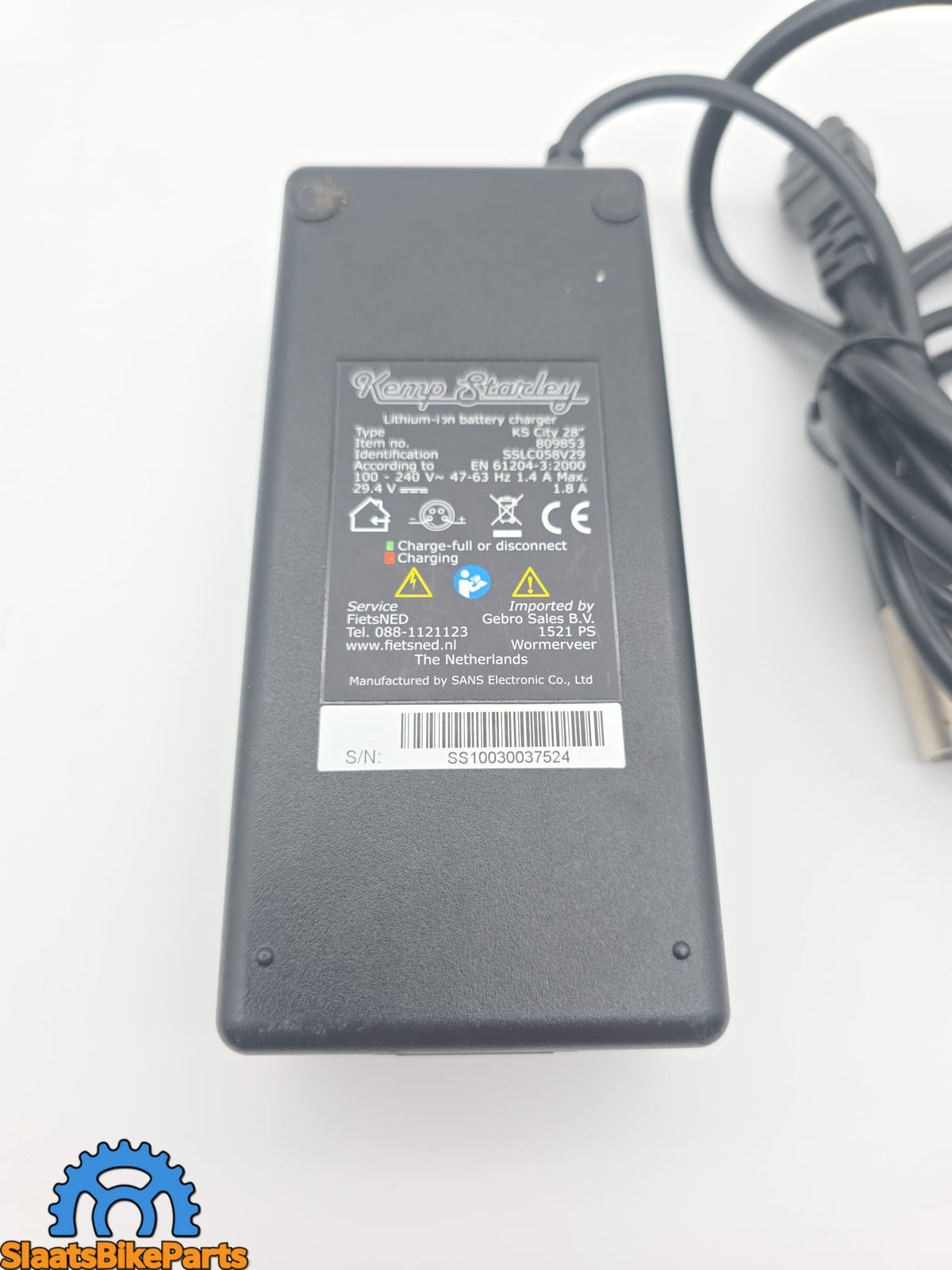Acculader | Kemp Starley | 24V | 4-pins