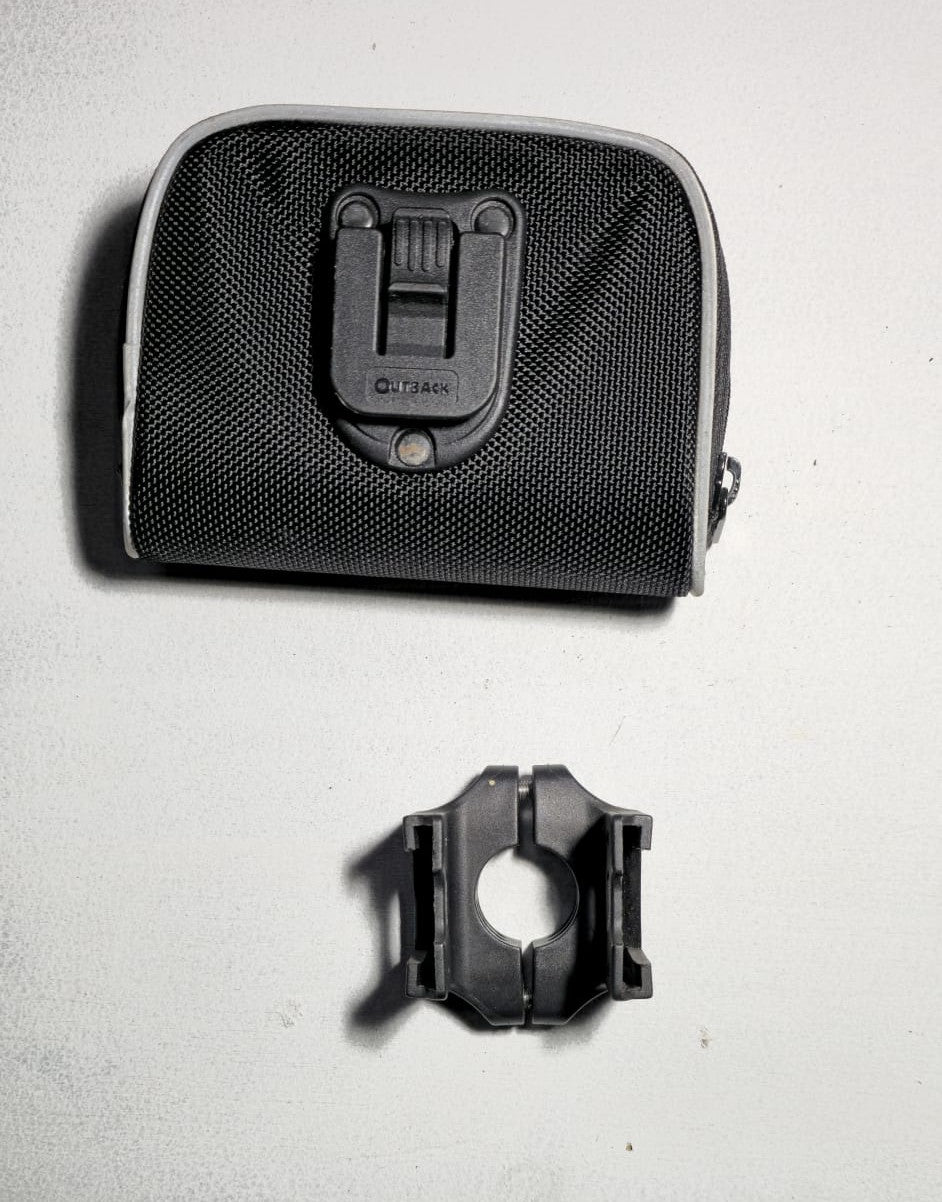 Zadeltas | Quick-Release Houder | Zwart