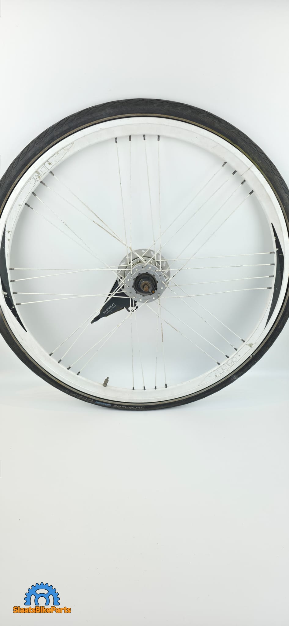 Voorwiel | Shimano | DH-2R35-E | Naafdynamo | 28 inch