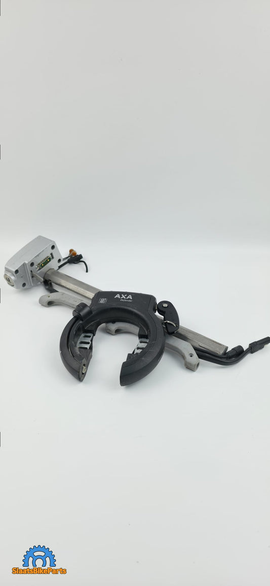 Accuslede + AXA Ringslot | BionX Trek T500 | Accudocking