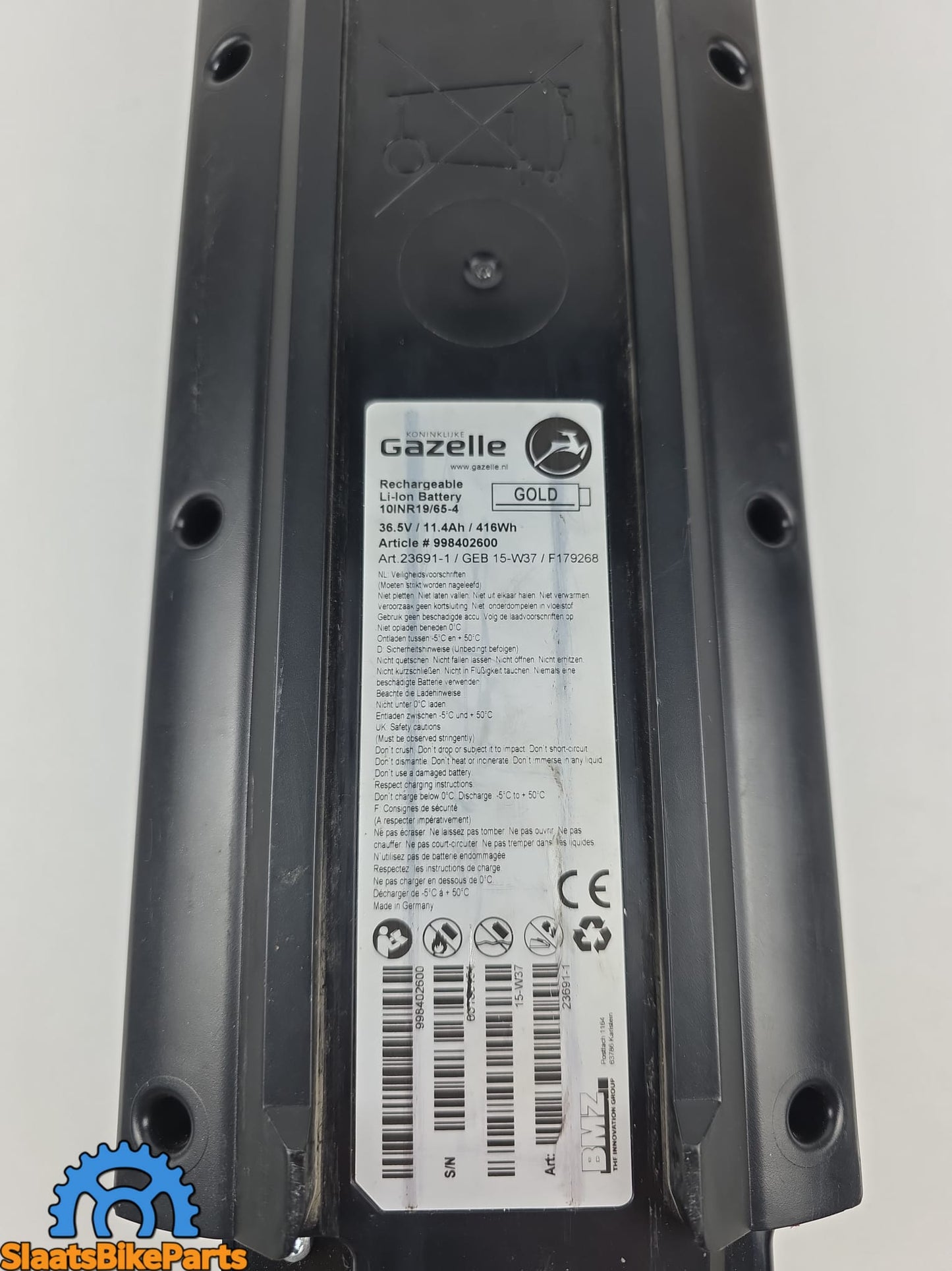 Gazelle Gold Accu 36.5V Defect | Revisie Onderdelen