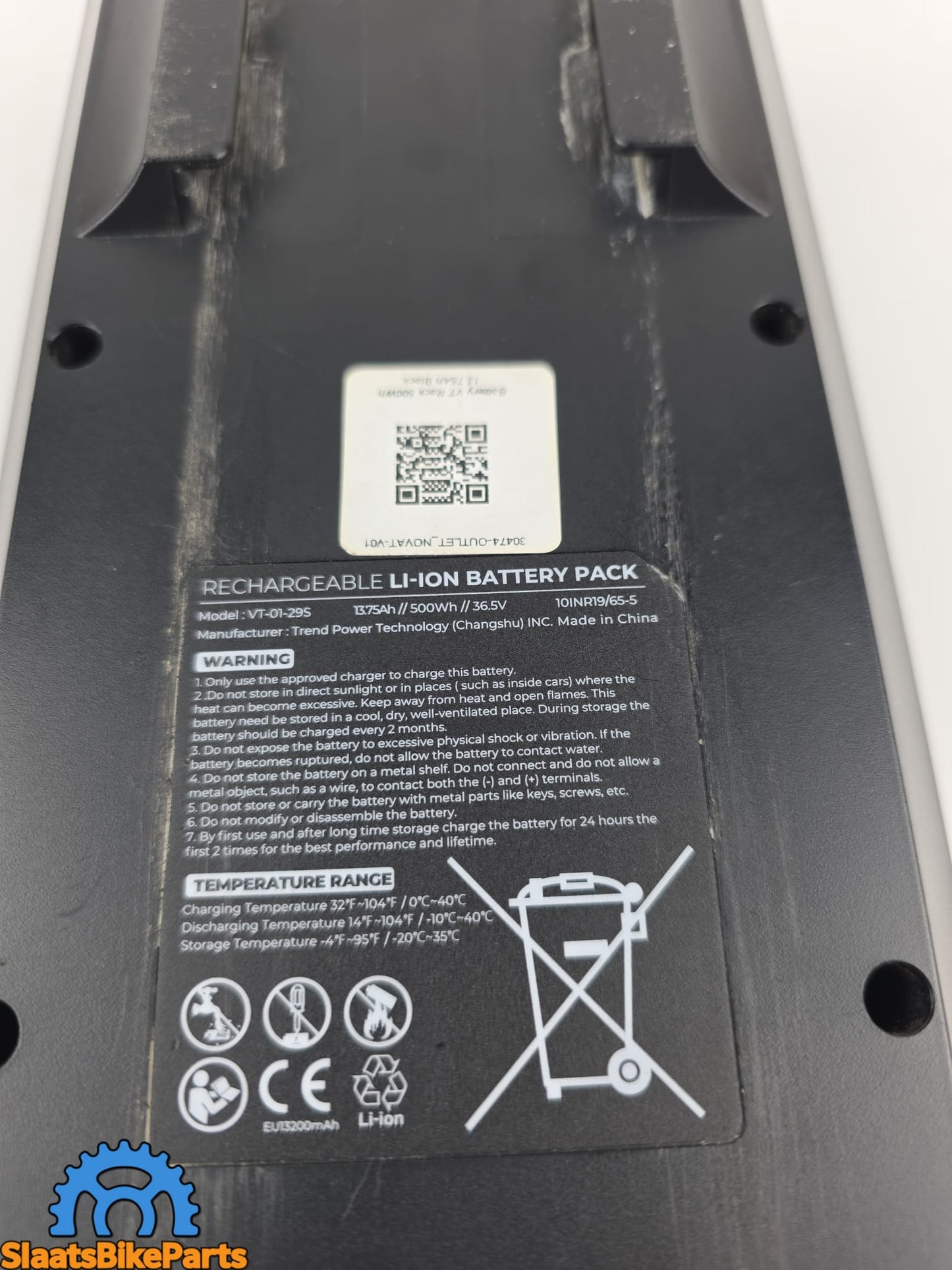 Stella E-bike Accu 36.5V 500Wh Defect | Revisie Onderdelen